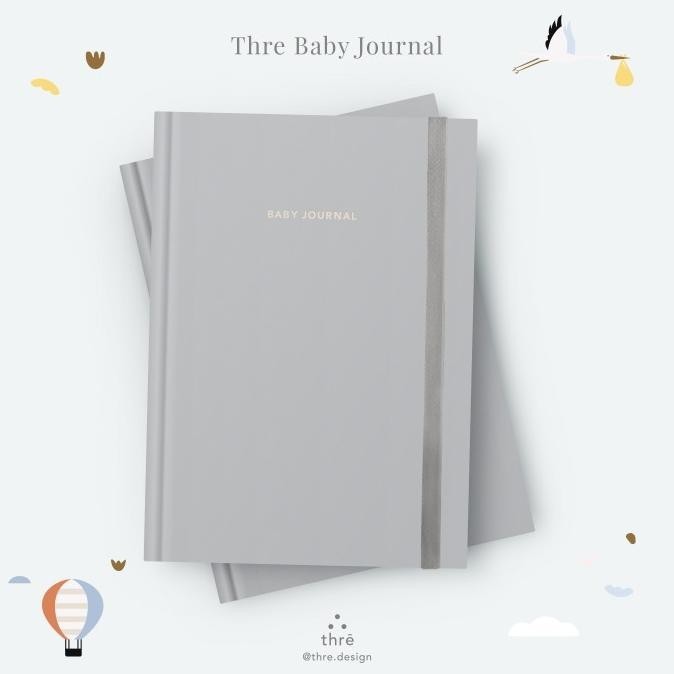 

Baby Journal / Buku Journal Bayi Thre Design