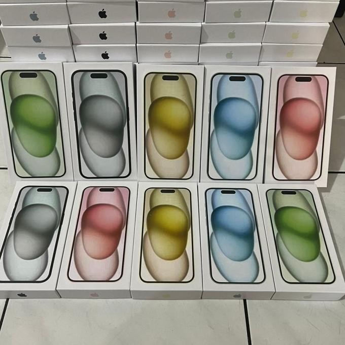 

Baru Dusbook Dus Box Book Kotak Iphone 15 / 15 Plus Fullset Accesories Asli