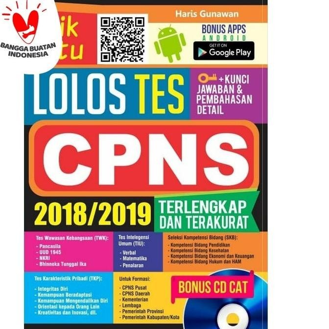 

Buku Trik Jitu Lolos Tes CPNS 2018-2019 Terlengkap dan Terkuat - Diva