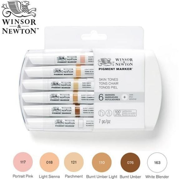

Winsor & Newton Pigment Marker 6 Set Skin Tones