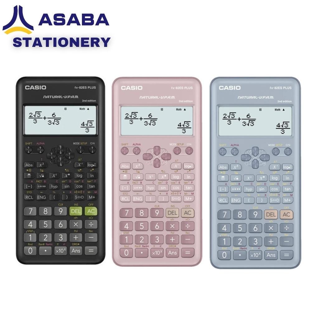 

promooo baru asaba stationery - kalkulator sekolah/kuliah casio fx-82es plus