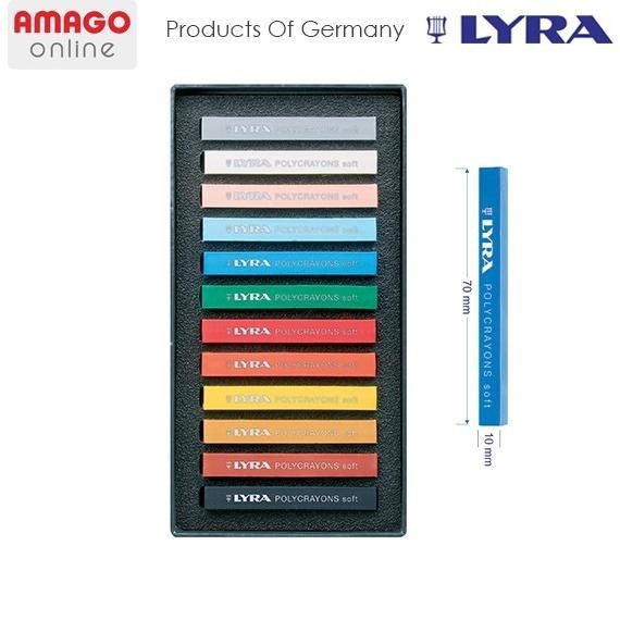 

Lyra Polycrayon Artist Stick Soft / 12 Colors - 5651120