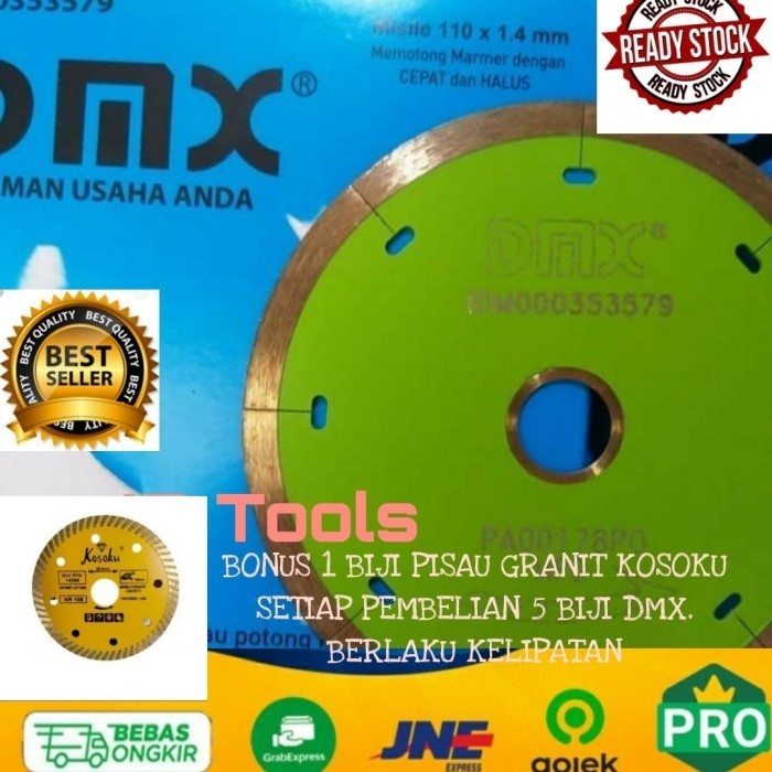 Mata Pisau Gerinda Kerak Granit Marmer Dmx