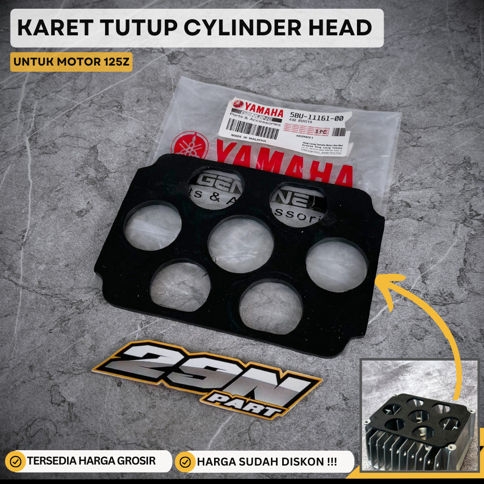Karet Cover Tutup Cylinder Blok Head Motor Yamaha 125Z 5BU-11161-00
