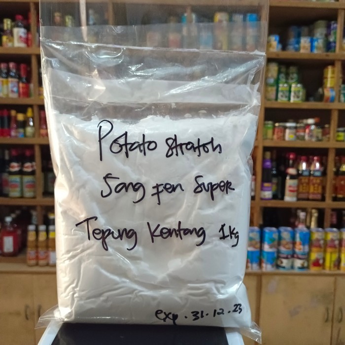 

Terbaru Potato Startch/ Sang Fen Super Tepung Kentang 1Kg Promo Terlaris