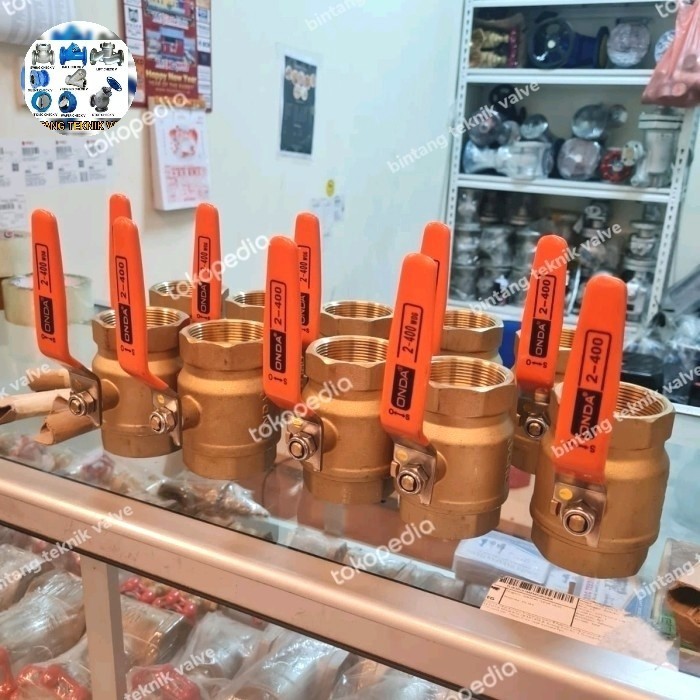 ball valve onda 2 inch / stop kran onda 2 inch kuningan Asli 100%