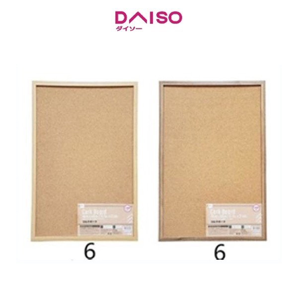 

Terlaris Daiso Cork Board -40cm x 60cm - SALE