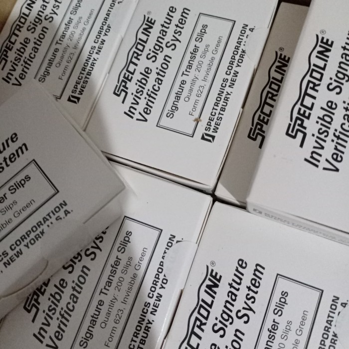 

Terlaris Spectroline Signature Invisible Satuan SALE