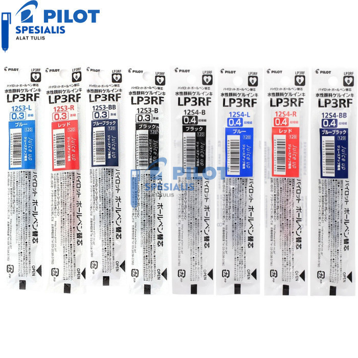 

Terlaris Refill PILOT JUICE UP PEN 0.3 & 0.4 ISI ULANG PULPEN LP3RF12S3/S4 SALE