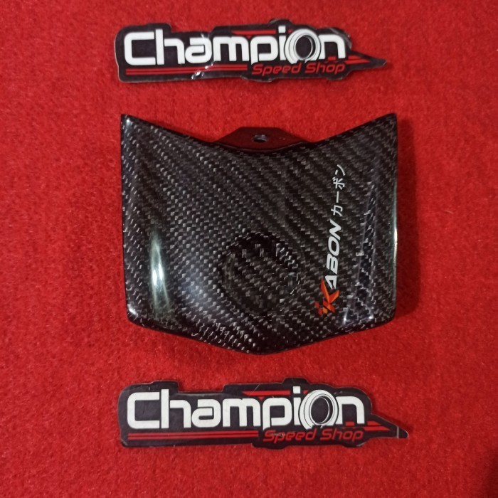 DUCKTAIL ATAS STOPLAMP CARBON KEVLAR KABON ALL NEW AEROX 155 CONNECTED