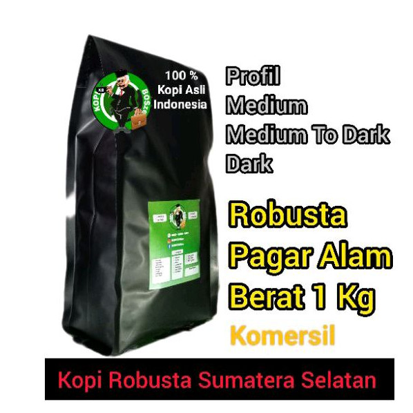 

Kopi Robusta Pagaralam 1 Kg Bubuk Grade1