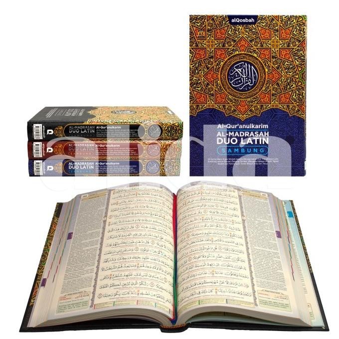 

Alquran Al-Madrasah Duo Latin Sambung Uk A5 Al-Quran Latin Almadrasah