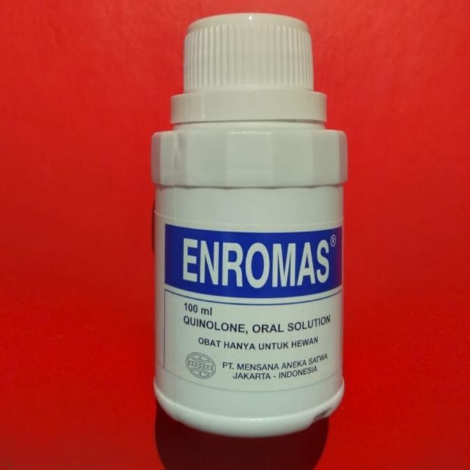 SALE  Enromas Obat Ayam Diare CRD Snot Cholera Diare Pilek Mycoplasma 100 ml