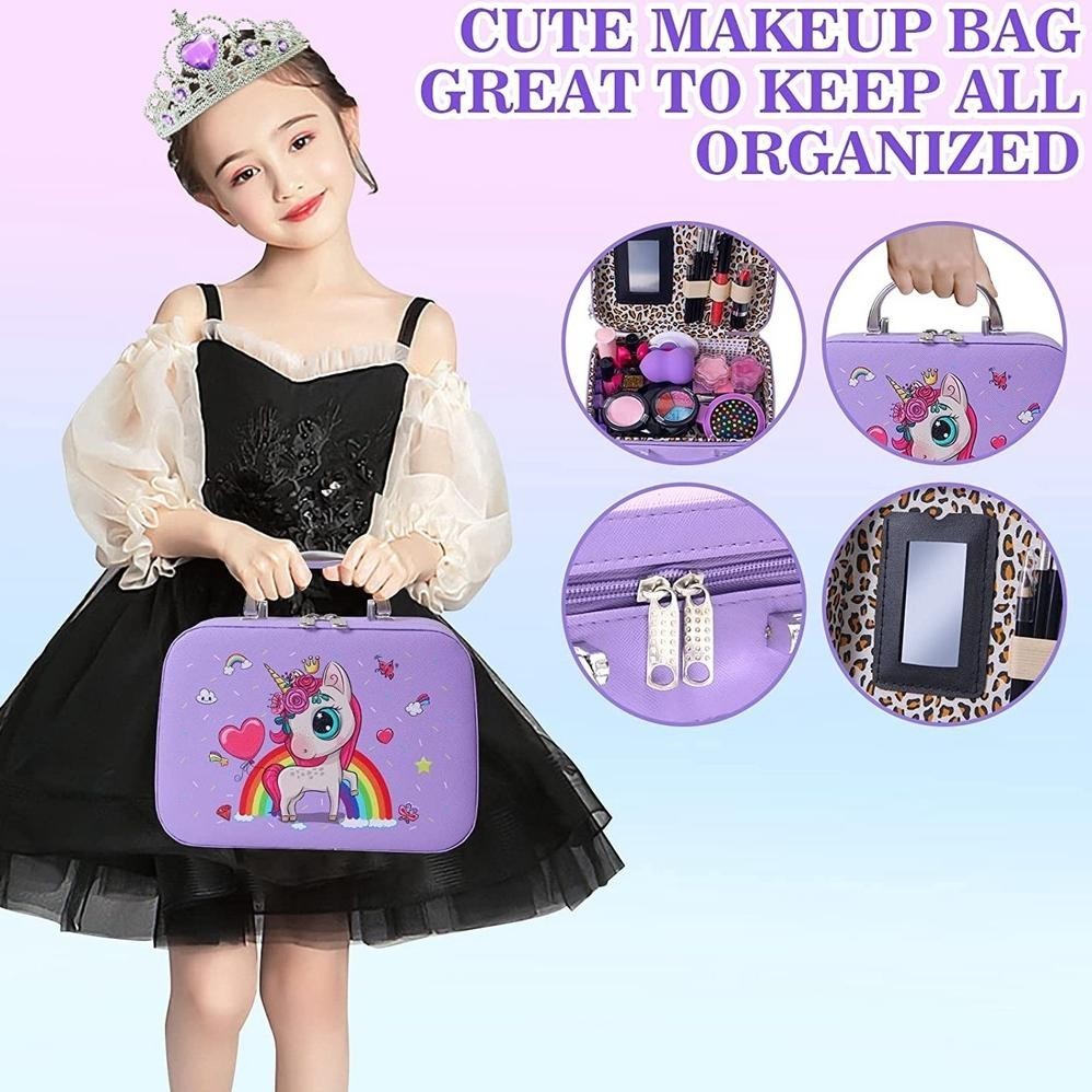 Diskon ReadyMainan Make Up Bag Mermaid / Alat Rias Anak Fungsi Real / Children Pretend Play / Glamou