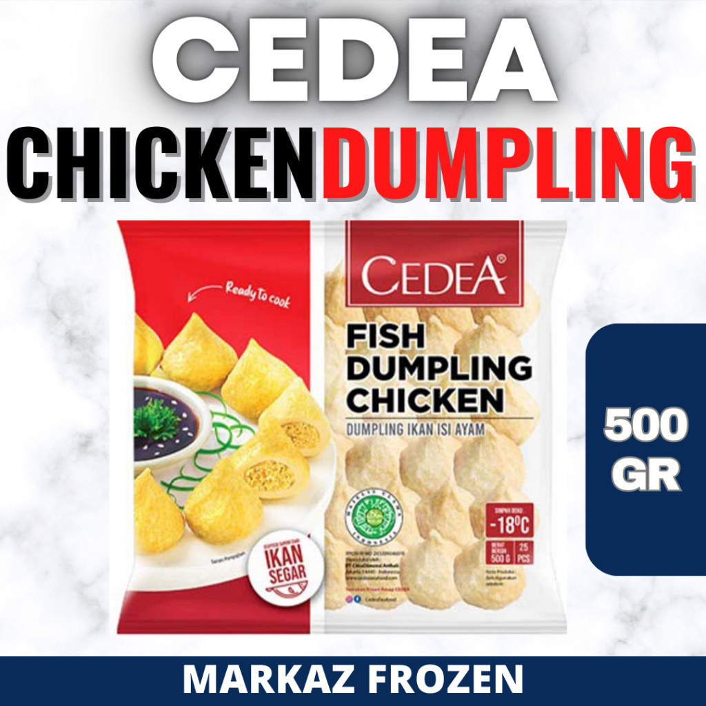 

CEDEA CHICKEN DUMPLING 500GR (24/Q)