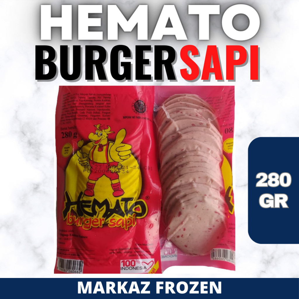 

HEMATO BURGER SAPI 280GR (25/Q)