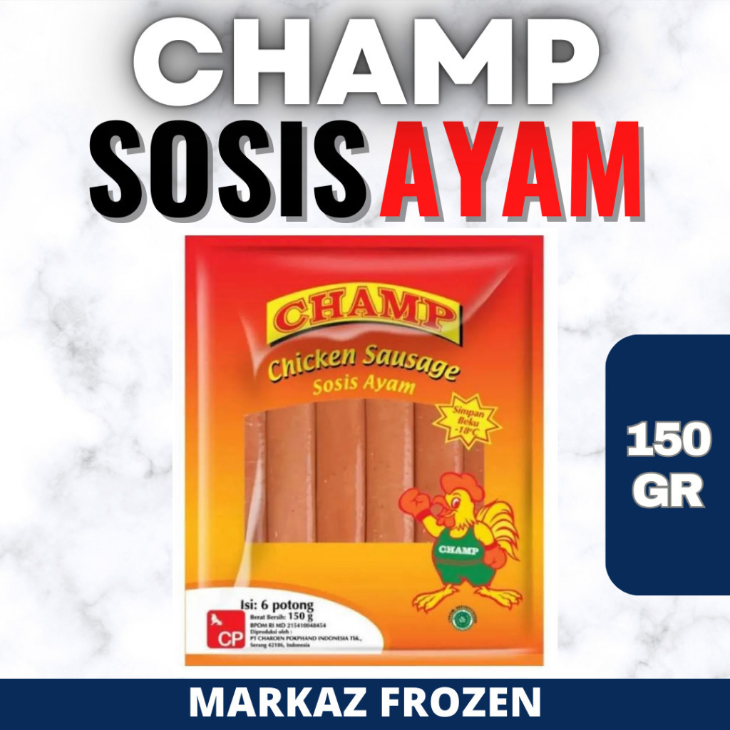 

CHAMP SOSIS AYAM 150GR (45/Q)