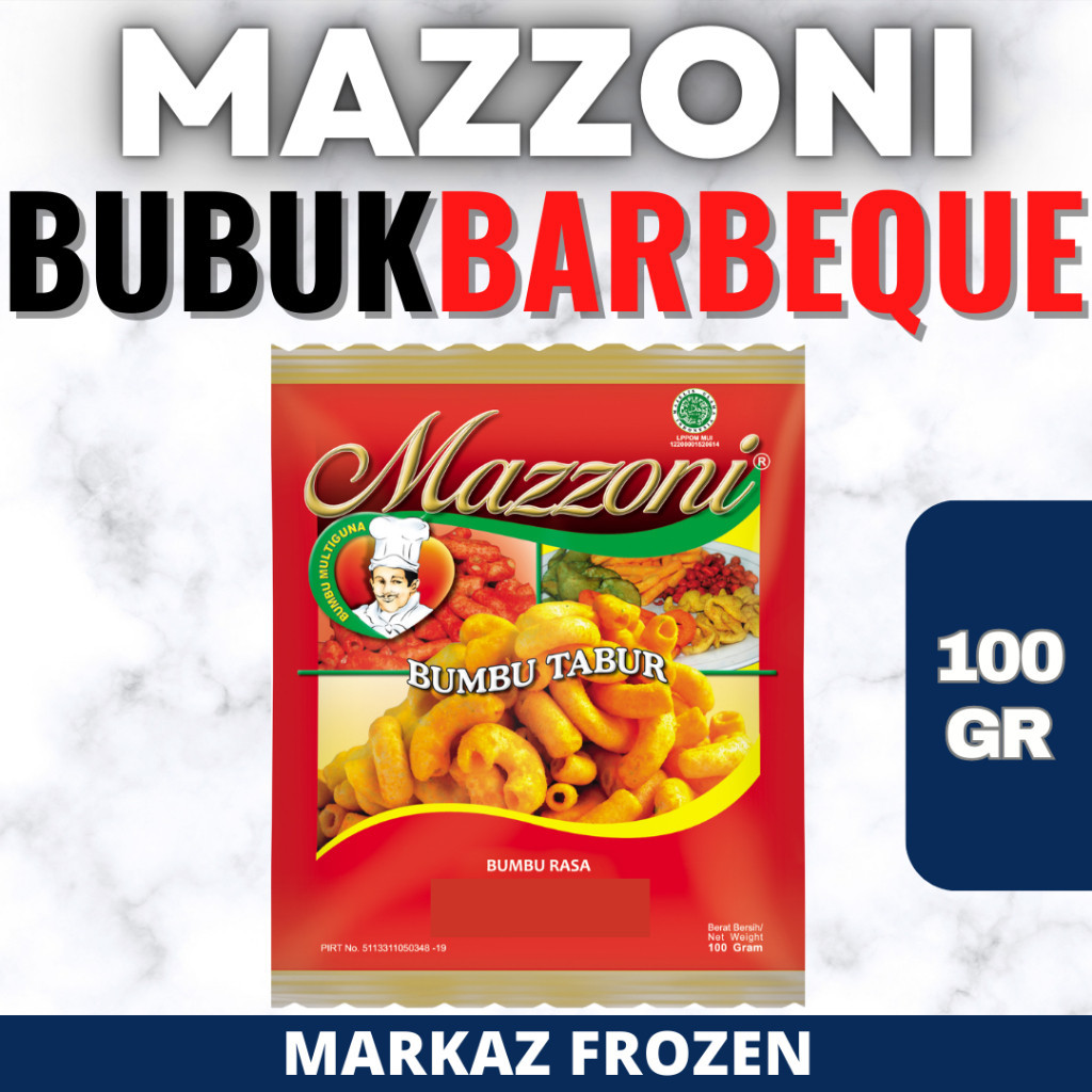 

MAZZONI BARBEQUE 100GR