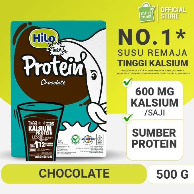 

HiLo Teen Chocolate 500gr - Susu Tinggi Kalsium