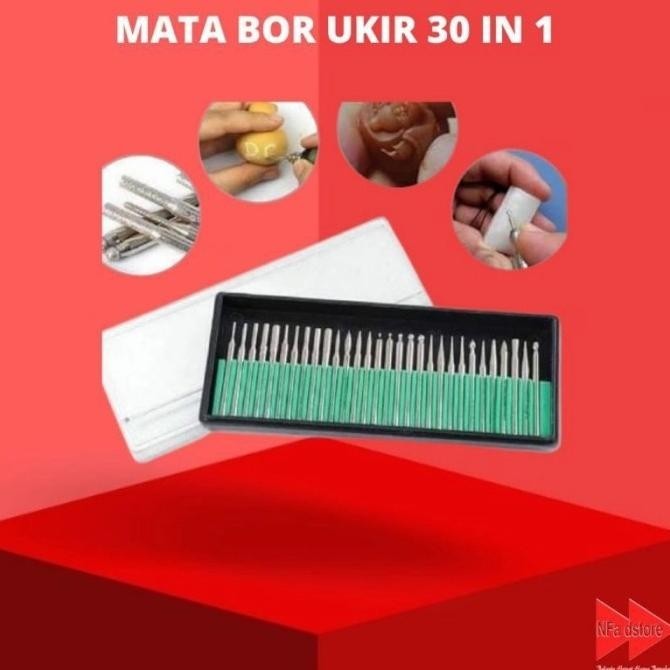 

30 Mata Grafir Alat Ukir Mengukir