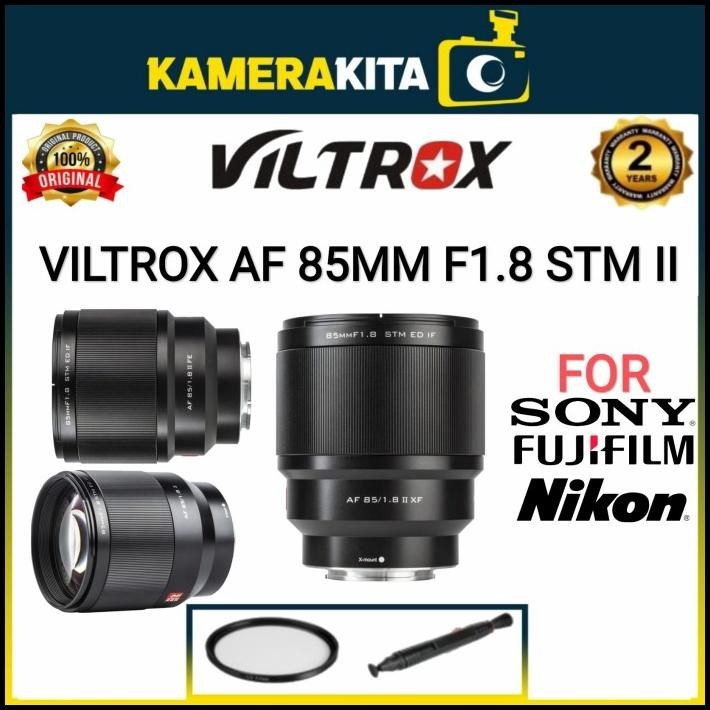Lensa Viltrox Af 85Mm F/1.8 Stm Ii / Viltrox Af 85Mm F1.8 Stm Ii