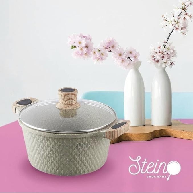 Stein Cookware Diamond Casserole With Lid / Stein Panci Santypurnama75