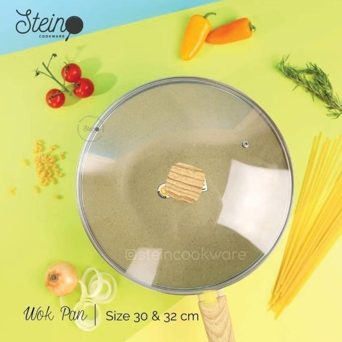 Promo Stein Cookware - Granite Series Wok Pan 30Cm Kode 900 Santypurnama75