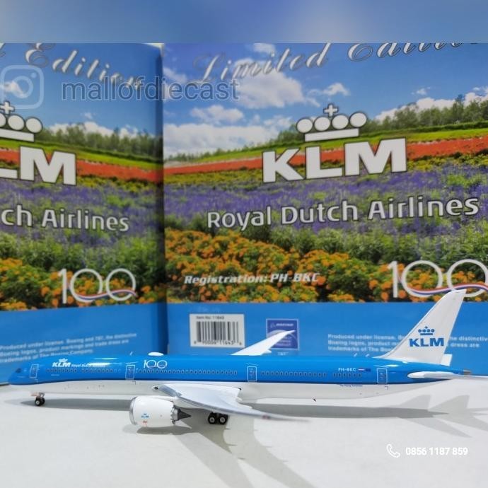 KLM Boeing 787-10 PH-BKC Phoenix 1:400