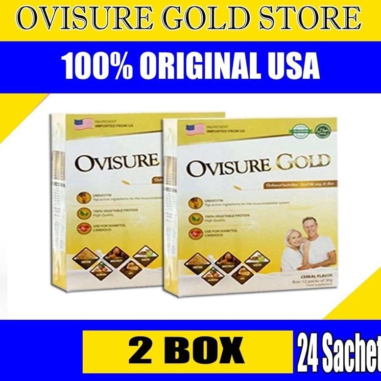 

jakala - 2 box ovisure gold milk susu obat tulang dan sendi yg sehat 100% dimfor usa