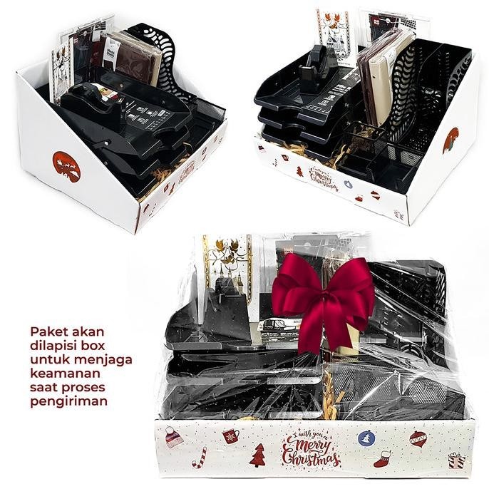 

[(Gosend Bisa) | #Bisa Faktur#-| |#Termasuk Pajak} Parcel Office Set Moshi Hampers Paket Bingkisan Kado Peralatan Kerja