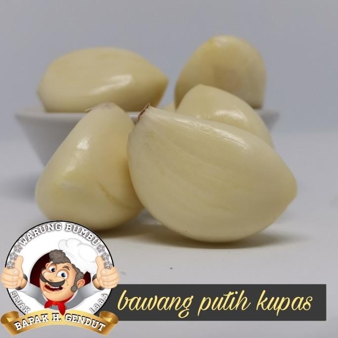 

bawang putih kupas /iris 1kg