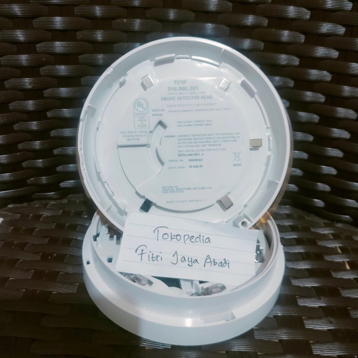 SMOKE DETECTOR SIMPLEX TYCO 721P +BASE TYCO 721P SIMPLEX SMOKE TERMURAH