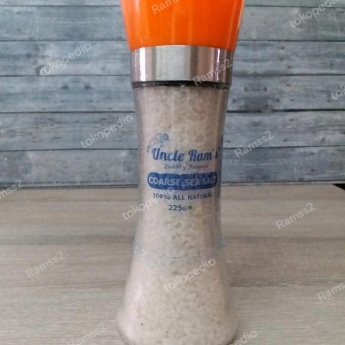 

Uncle Rams Coarse Sea Salt Garam Laut Kasar Botol Grinder Singapore