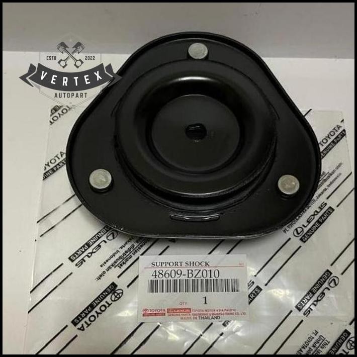 SUPPORT SHOCK KARET SUPPORT DEPAN AVANZA XENIA LAMA OLD ORI/ASLI 100% 1PC 48609-BZ010