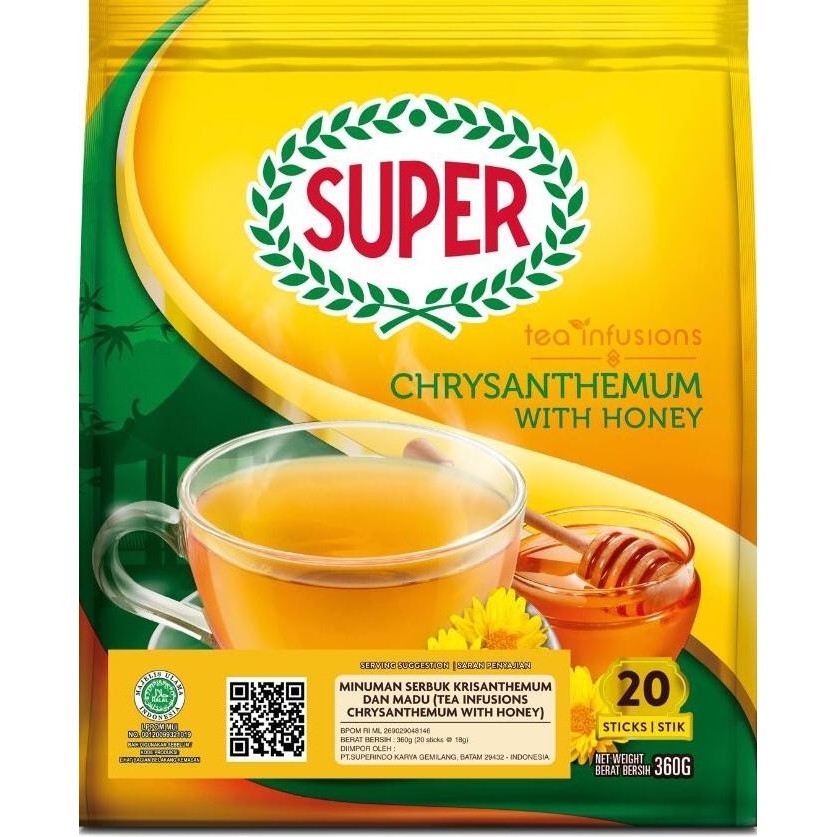 

SUPER INSTANT HONEY CHRYSANTHEMUM TEA 20'S