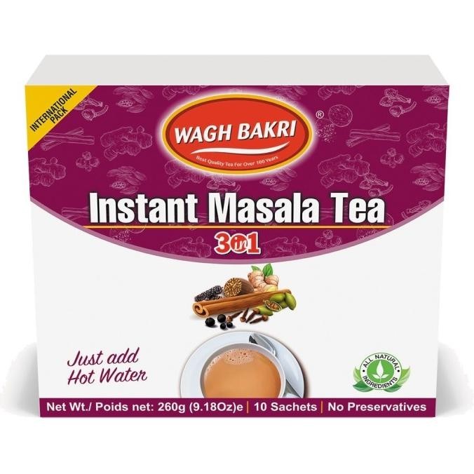 

Minuman Serbuk Teh Masala 3in1 Wagh Bakrie 260g