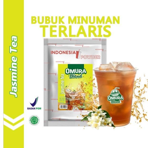 

Bubuk Minuman Rasa Jasmine Tea / Teh Melati 1 Kg Omura Blend