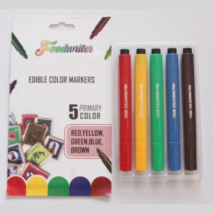 

Spidol food writer colour / Spidol Untuk makanan Edibel Clour Pen Food