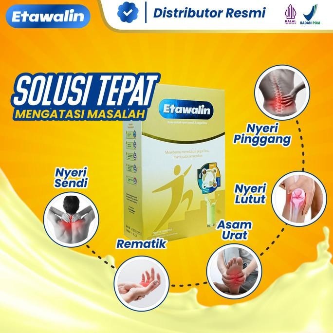 

Susu Etawalin Original Atasi Nyeri Sendi dan Tulang Reumatik Asam Urat HTS