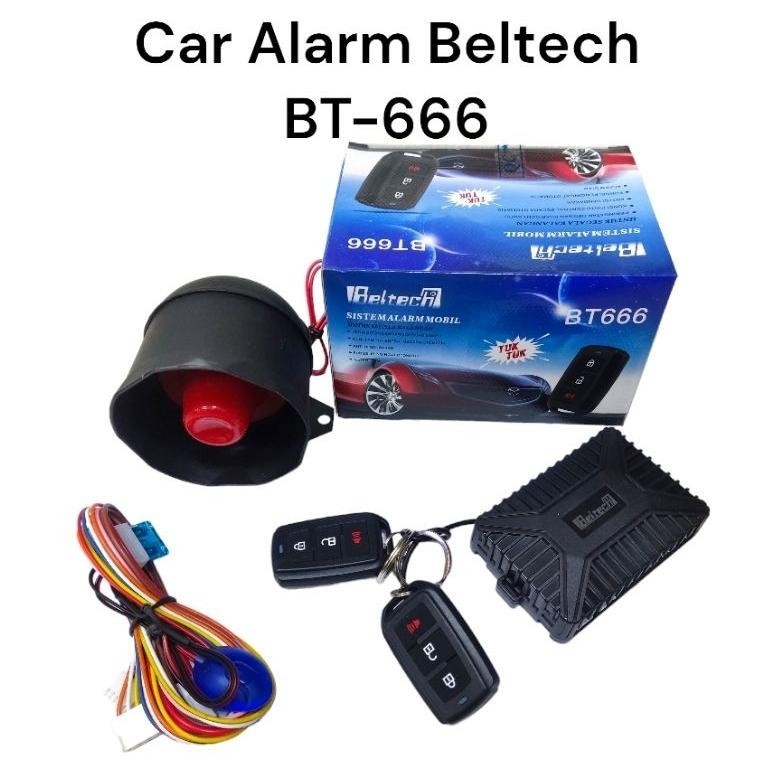 Alarm Remote Mobil Anti Maling/Alarm Mobil Universal Beltech Bt666 alarm mobil all new avanza