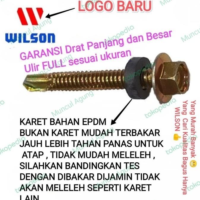 Baut Roofing Baut Baja Ringan Skrup Baja Ringan Skrup Roofing 5Cm 5 Cm