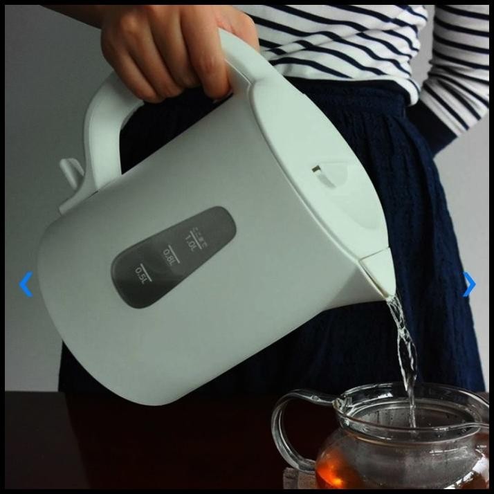 TEKO LISTRIK PLASTIK KRIS 1 LTR- HIJAU