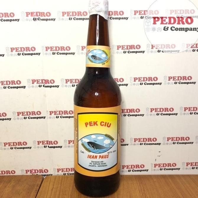 

Pek Ciu Ikan Paus 620 Ml - Arak Putih Untuk Masak