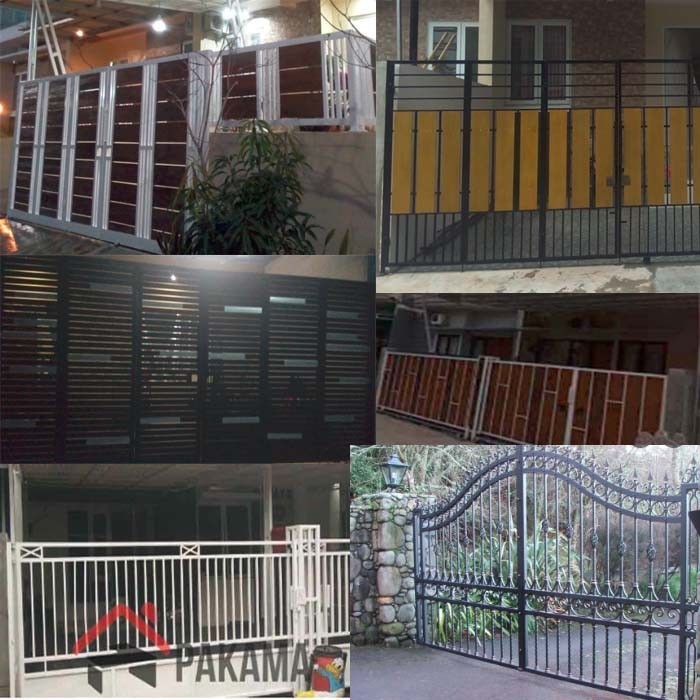 Terbaru Pagar Besi, Rumah Minimalis Pagar Model Klasik Dengan Kombinasi Kayu Promo Terlaris