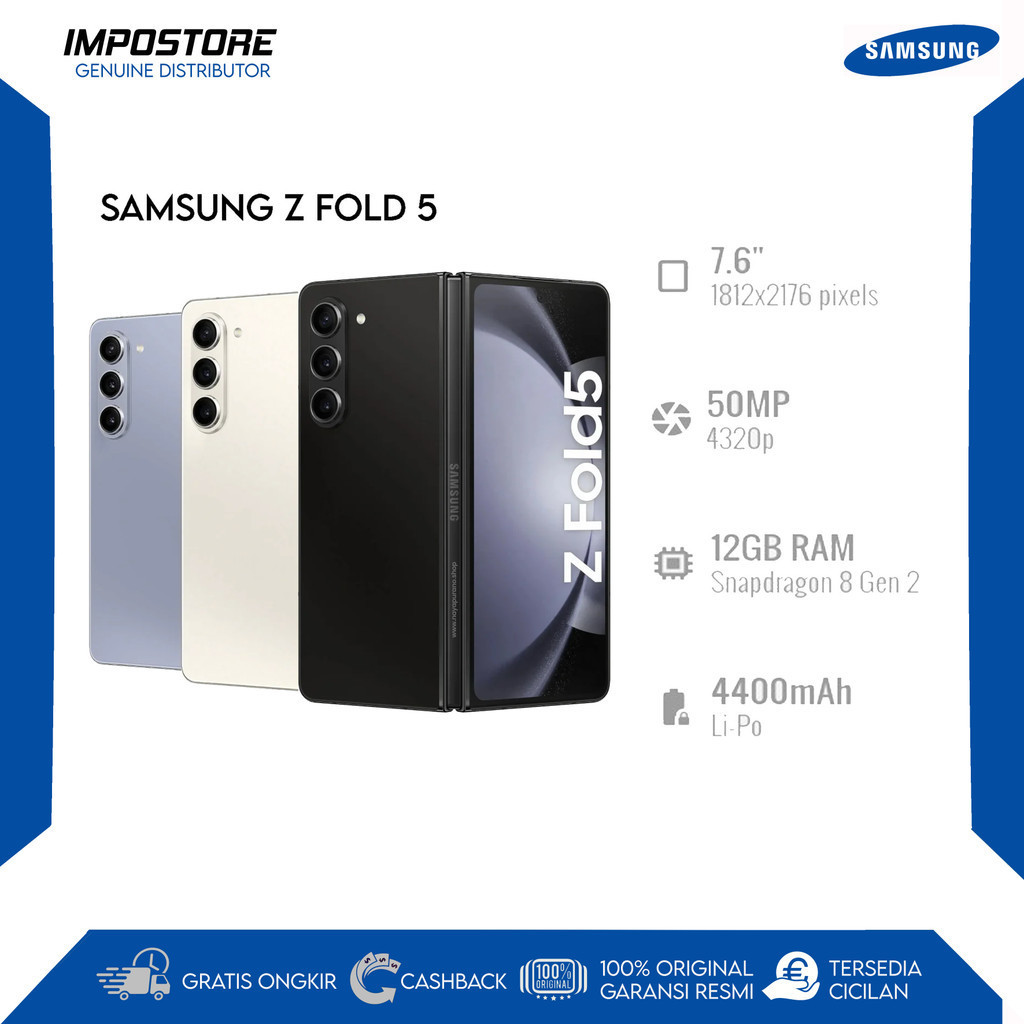 SAMSUNG Z FOLD 5 - 12/1 TB - SNAPDRAGON GEN 2