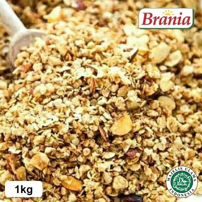 

Granola 1 Kg Honey Almond Sereal Sehat (Crispy!)