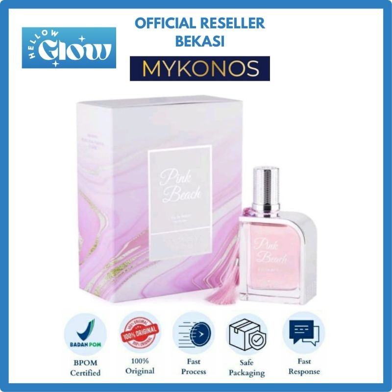 [PREMIUM] BEST PRODUCT Mykonos Pink Beach EDP 100 ML dan 50 ML [Newest Formula]