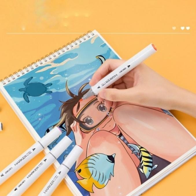 

Deli Color Marker With Bag 30 Pcs