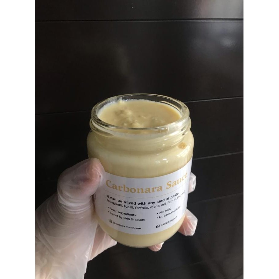 

Samara Homemade Carbonara Sauce Non Msg Ukuran Besar