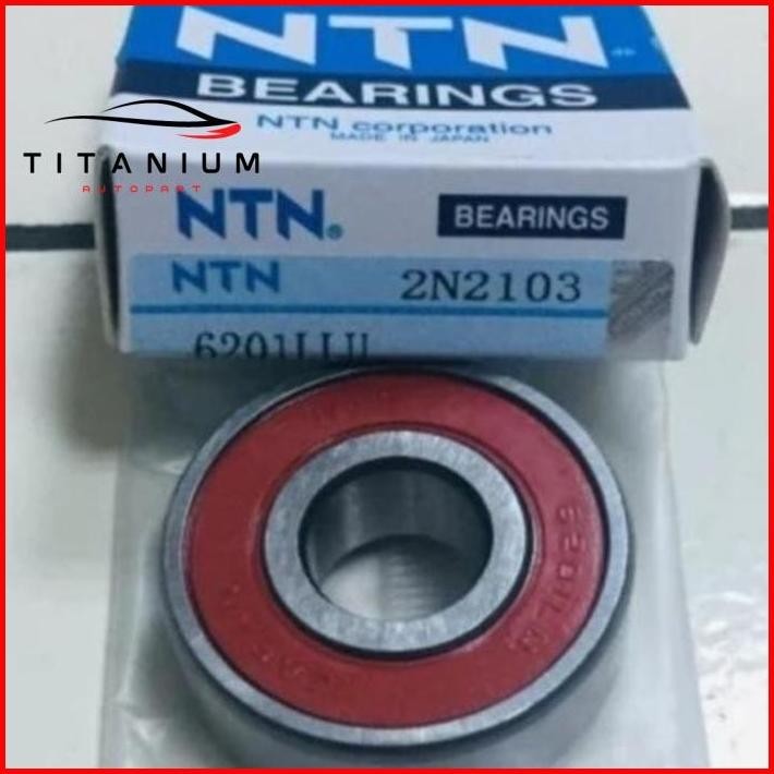 BALL BEARING BERING 6201LLU 6201 LLU NTN ORIGINAL